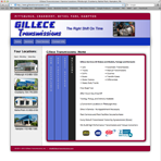 Gillece Transmissions Website